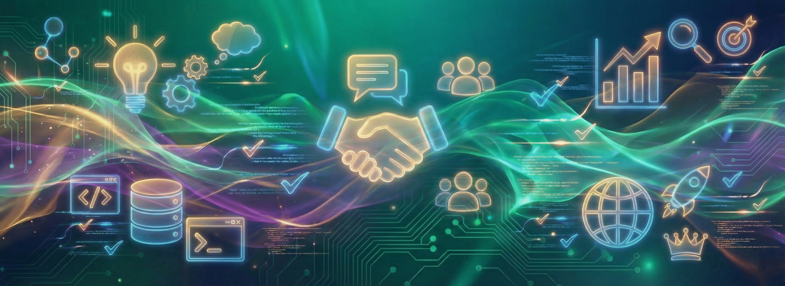 Team members at The WEB
