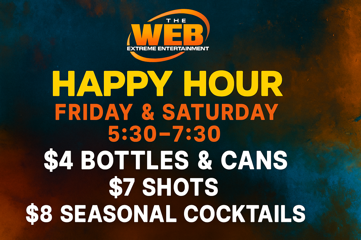 Happy Hour special at Victory Lap Bar